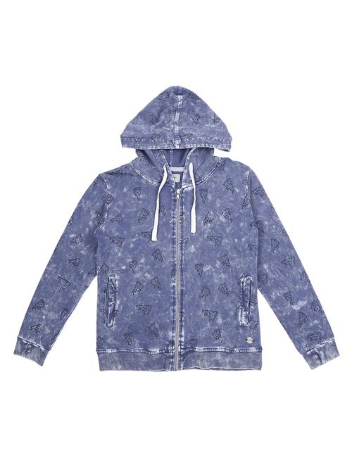 dark blue cotton regular jackets & coat - 17294374 - Very Small Image - 1