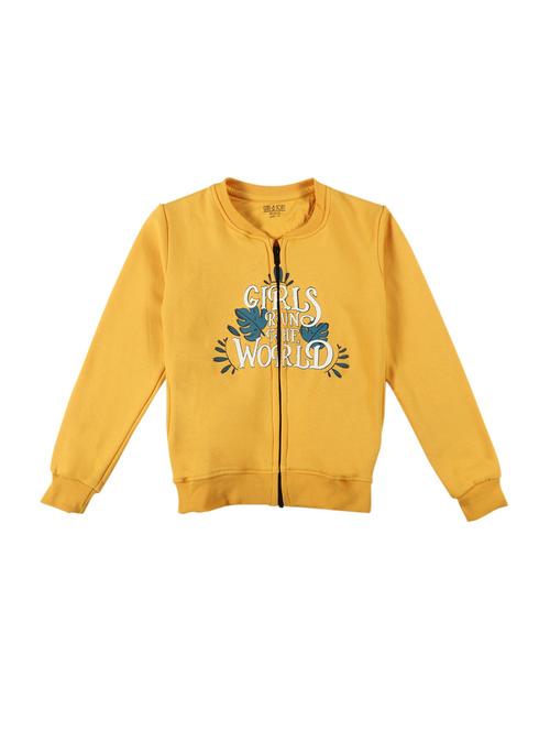 yellow cotton regular jackets & coat - 17294426 - Very Small Image - 1