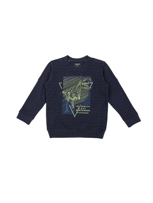 dark blue fleece sweatshirt - 17294779 - Very Small Image - 1