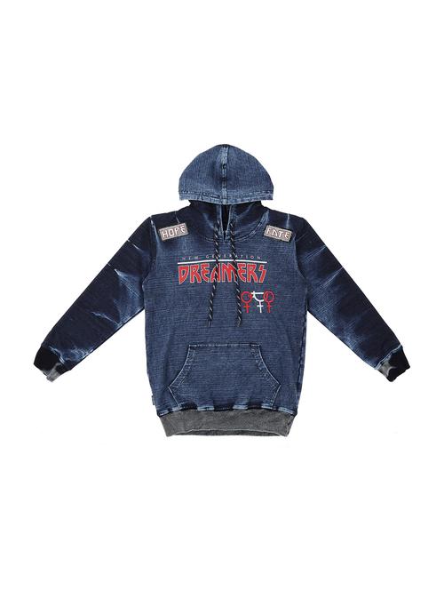 dark blue fleece sweatshirt - 17294818 - Very Small Image - 1