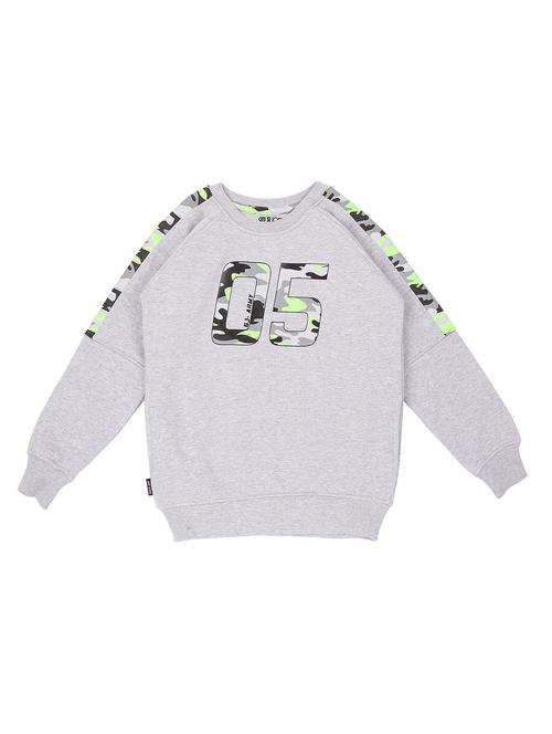 grey fleece sweatshirt - 17294840 - Very Small Image - 1