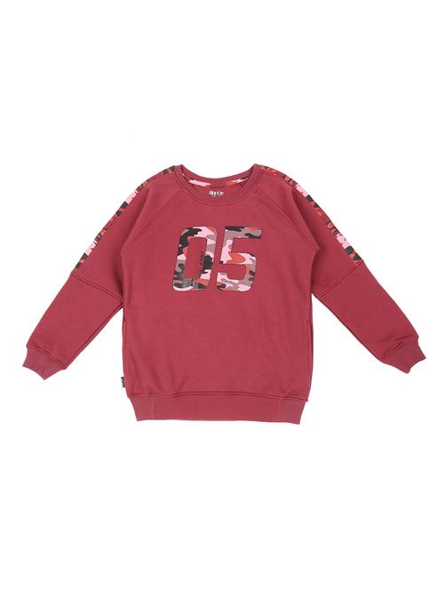 red fleece sweatshirt - 17294842 - Very Small Image - 1