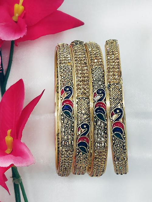gold plated bangle - 17295164 - Very Small Image - 1