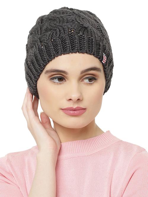 grey cotton cap - 17295401 - Very Small Image - 1