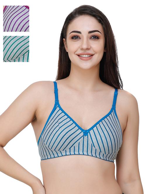 set of 3 detachable strap t-shirt bra - 17298189 - Very Small Image - 1