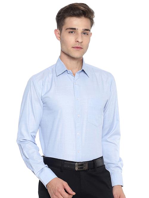 mens solids formal shirt - 17298259 - Very Small Image - 1