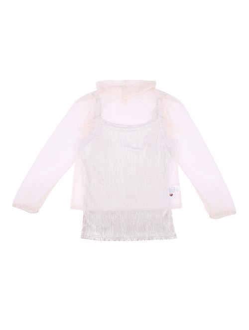 pink polyester regular tops & tee - 17298930 - Very Small Image - 1