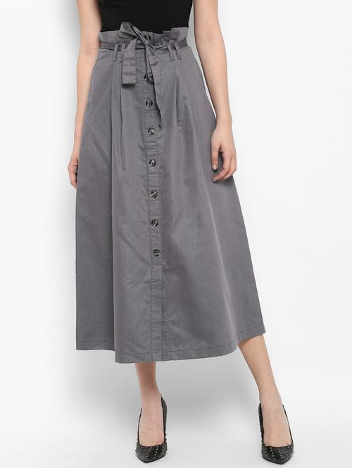 tie up waist long skirt - 17299272 - Very Small Image - 1