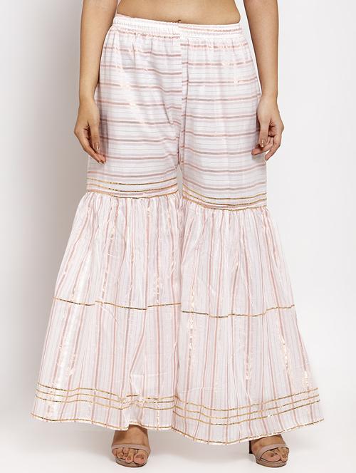 stripe printed sharara - 17299678 - Very Small Image - 1