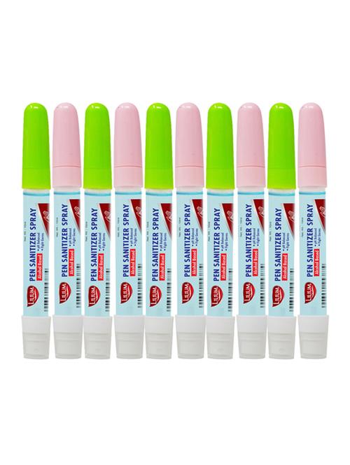lilium pen sanitizer spray with liquid, use to press door-bell, elevator buttons, pack of 10 - 17324324 - Very Small Image - 1