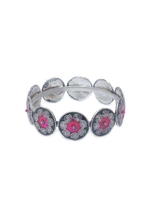 silver metal bangle bracelet - 17325182 - Very Small Image - 1