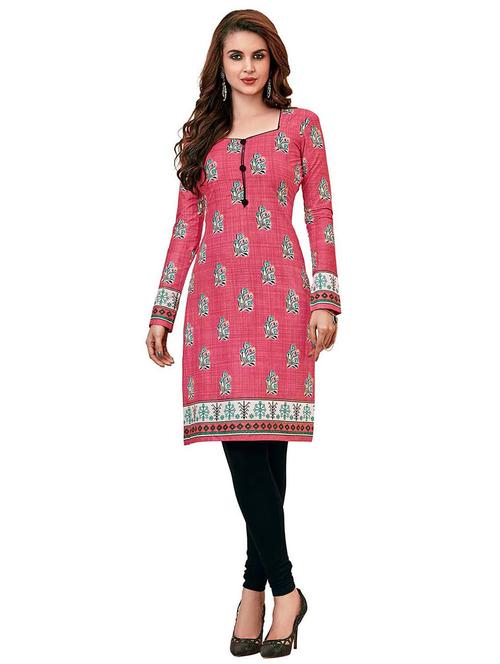 floral straight kurta - 17328198 - Very Small Image - 1