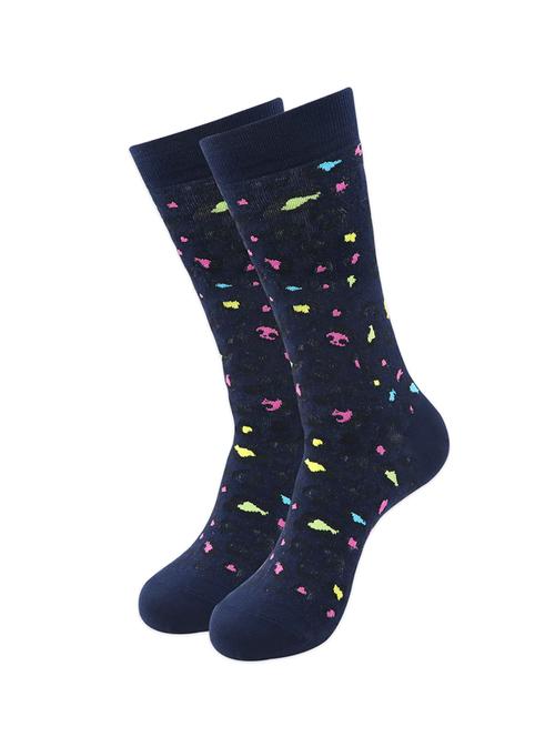 women printed above ankle length sock - 17334794 - Very Small Image - 1