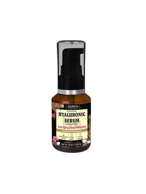 zenvista hyaluronic face serum +vitamin c+ glutathione+ lumiflora peony- 30ml - 17335688 - Very Small Image - 1