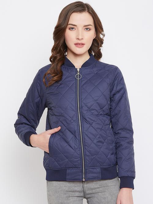 zip up quilted jacket - 17335722 - Very Small Image - 1