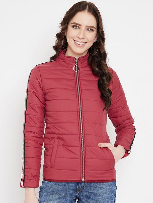 zip up quilted jacket - 17335725 - Very Small Image - 1