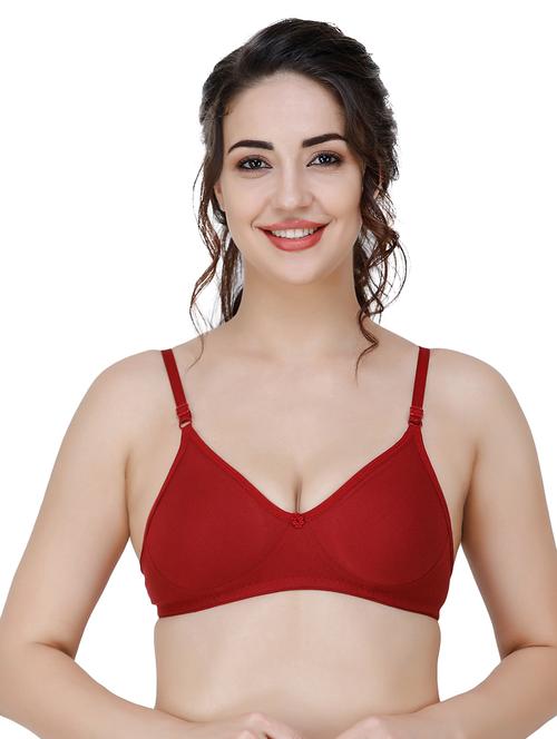 floral patch regular bra - 17336084 - Very Small Image - 1