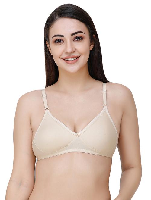 floral patch regular bra - 17336088 - Very Small Image - 1