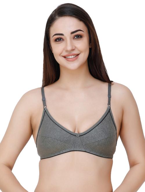 floral patch regular bra - 17336092 - Very Small Image - 1