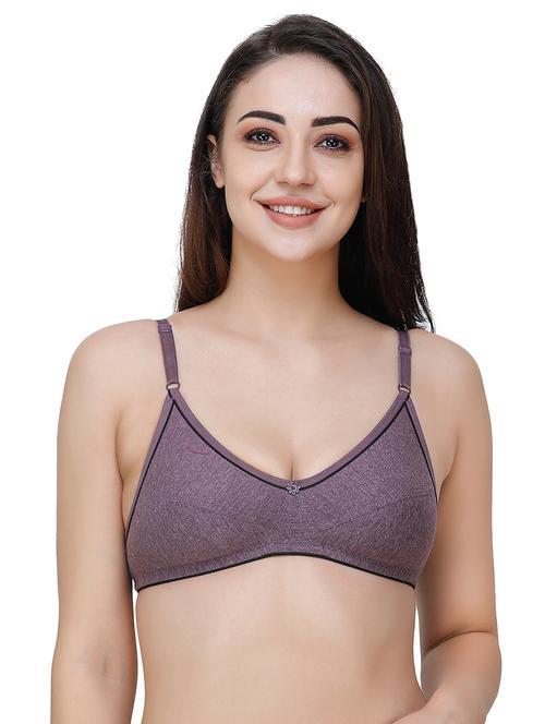 floral patch regular bra - 17336094 - Very Small Image - 1