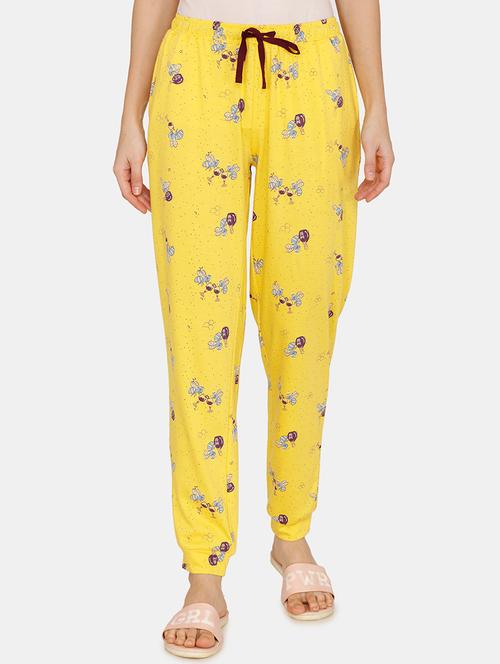 drawstring waist printed pajama - 17336215 - Very Small Image - 1