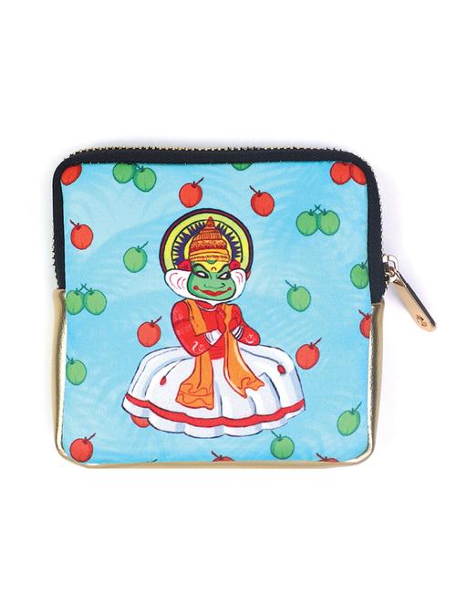 blue satin wallet - 17337620 - Very Small Image - 1