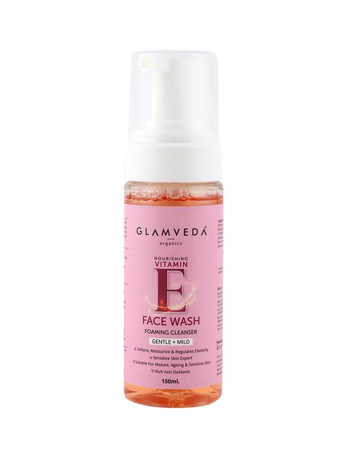 vitamin e nourshing foaming face wash |150 ml | paraben free - 17337638 - Very Small Image - 1