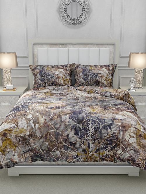cotton double bedsheet ultra super king size with 2 pillow cover - 17340250 - Very Small Image - 1