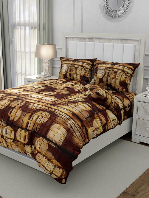cotton double bedsheet ultra super king size with 2 pillow cover - 17340273 - Very Small Image - 1
