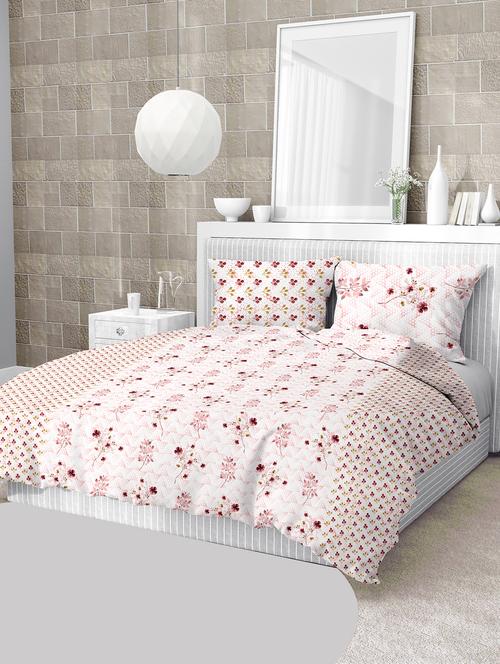 cotton king size double bedsheet with 2 pillow cover - 17340560 - Very Small Image - 1