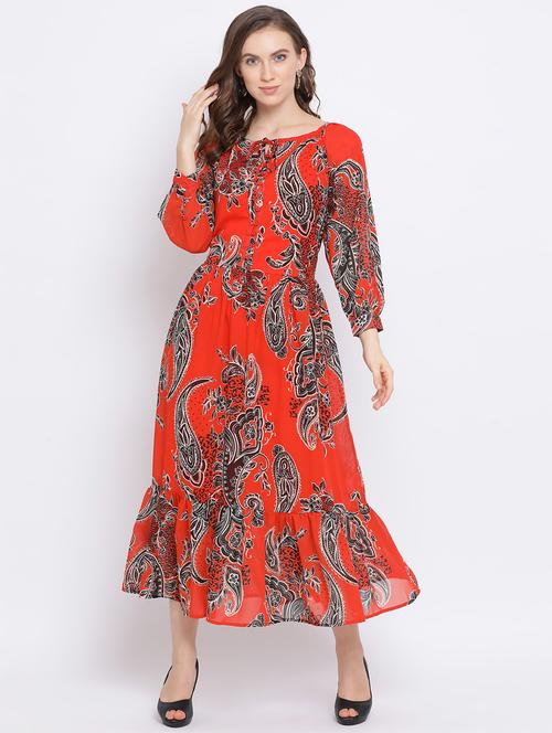 floral maxi dress - 17341474 - Very Small Image - 1