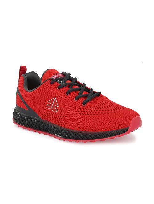 red lace up sport shoes - 17342162 - Very Small Image - 1