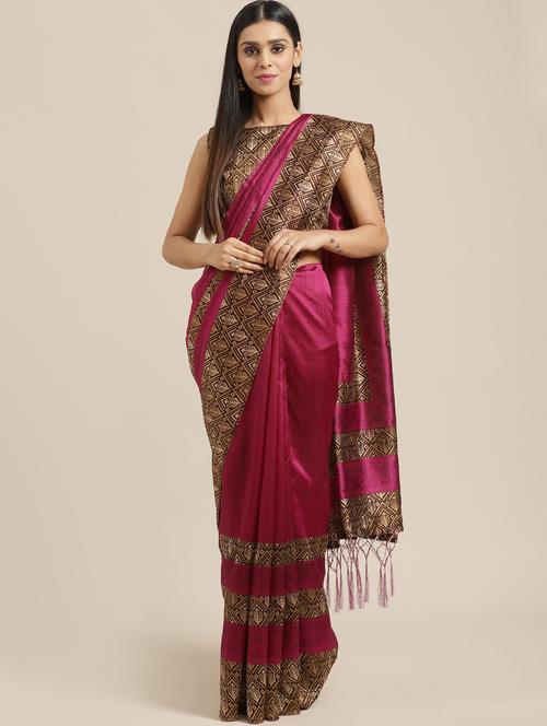 geometric printed saree - 17342286 - Very Small Image - 1