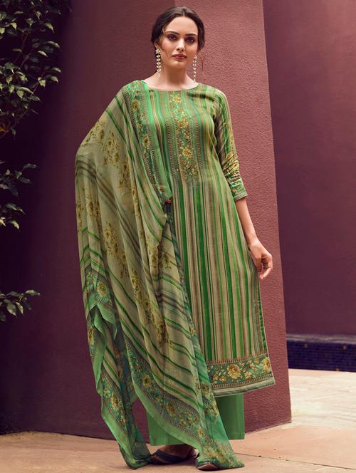 digital print unstitched suit - 17343146 - Very Small Image - 1