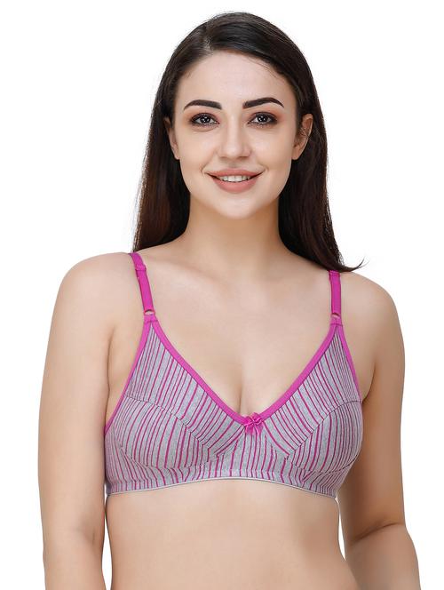 floral patch minimizer bra - 17343458 - Very Small Image - 1