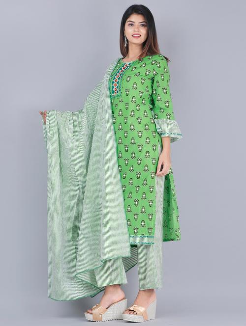 floral suit set - 17343770 - Very Small Image - 1