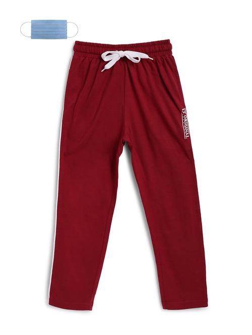 red cotton track wear - 17343792 - Very Small Image - 1