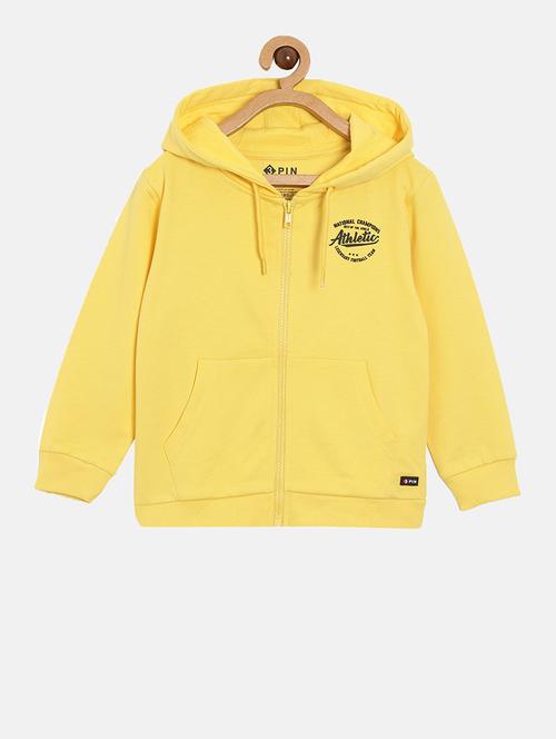 yellow cotton sweatshirt - 17344773 - Very Small Image - 1