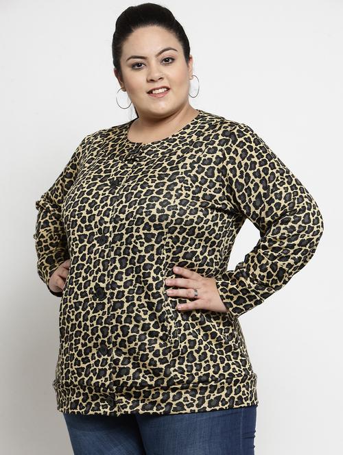 pocket detail animal jacket - 17346921 - Very Small Image - 1