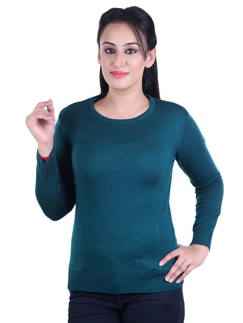 round neck ribbed pullover - 17347461 - Very Small Image - 1