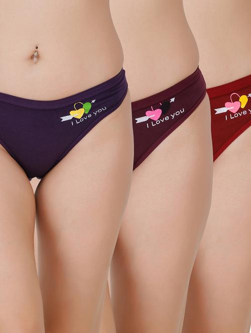 set of 3 panties - 17352805 - Very Small Image - 1