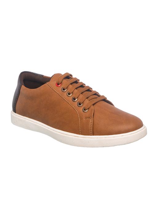 tan lace up sneakers - 17352904 - Very Small Image - 1