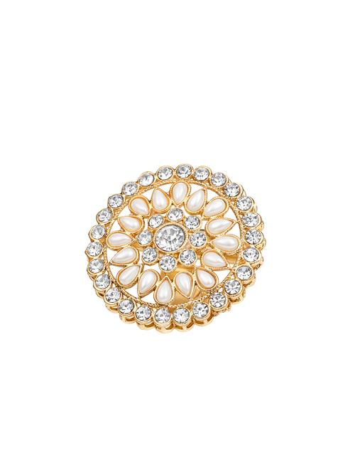 gold metal finger ring - 17354542 - Very Small Image - 1