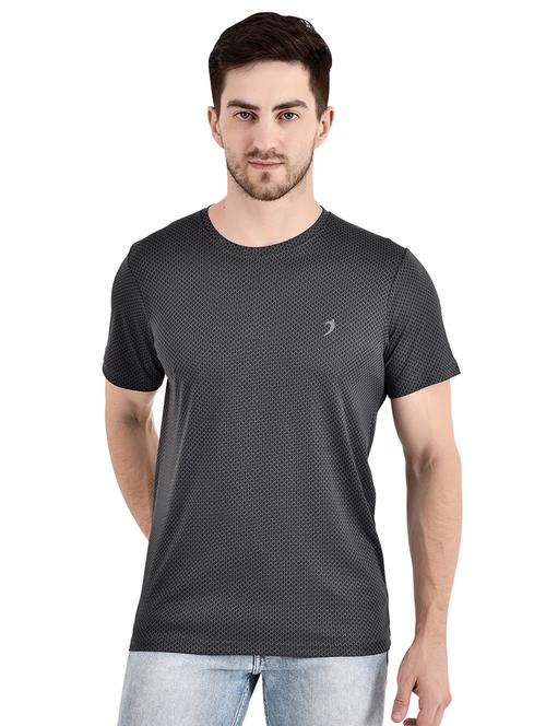 grey printed t-shirt - 17354601 - Very Small Image - 1