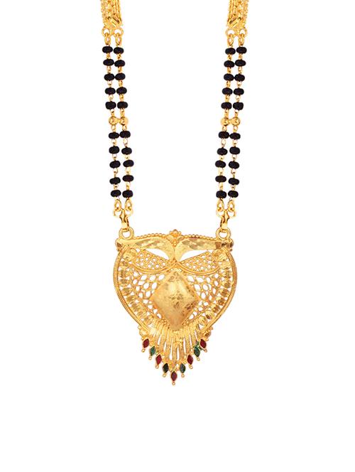 golden metal mangalsutra - 17355216 - Very Small Image - 1