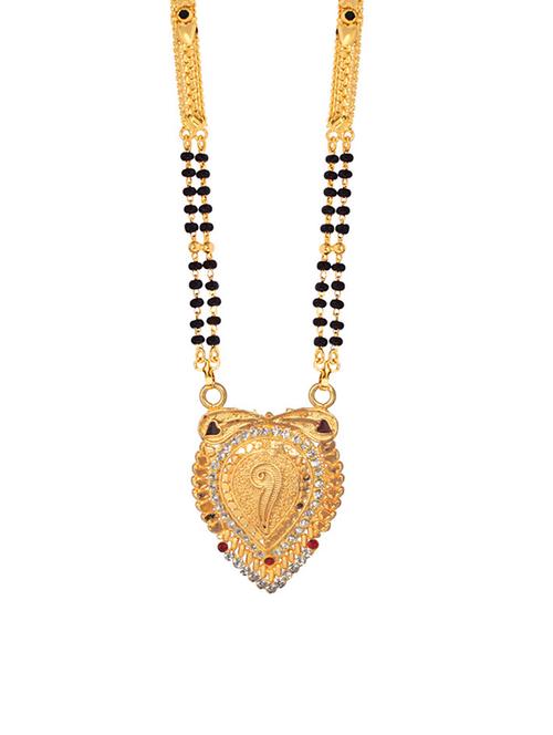 golden metal mangalsutra - 17355220 - Very Small Image - 1