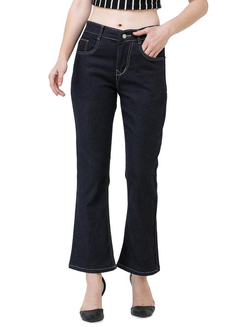 high rise bootcut jeans - 17356090 - Very Small Image - 1