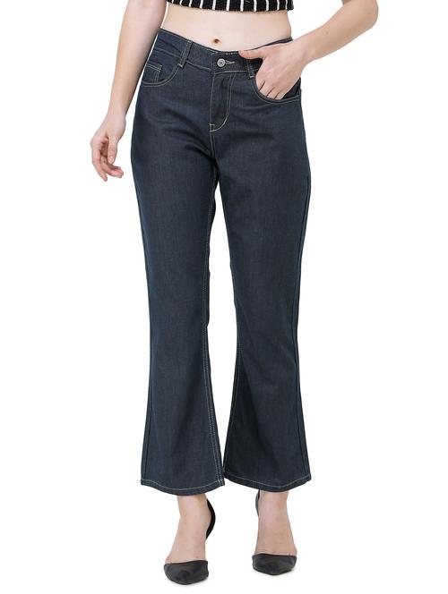 high rise bootcut jeans - 17356091 - Very Small Image - 1