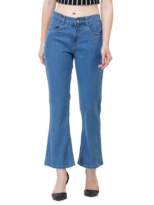 high rise bootcut jeans - 17356092 - Very Small Image - 1