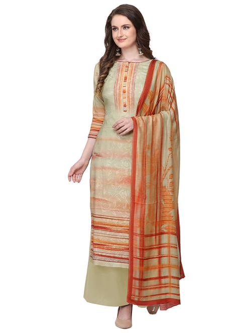 printed unstitched suit - 17357275 - Very Small Image - 1